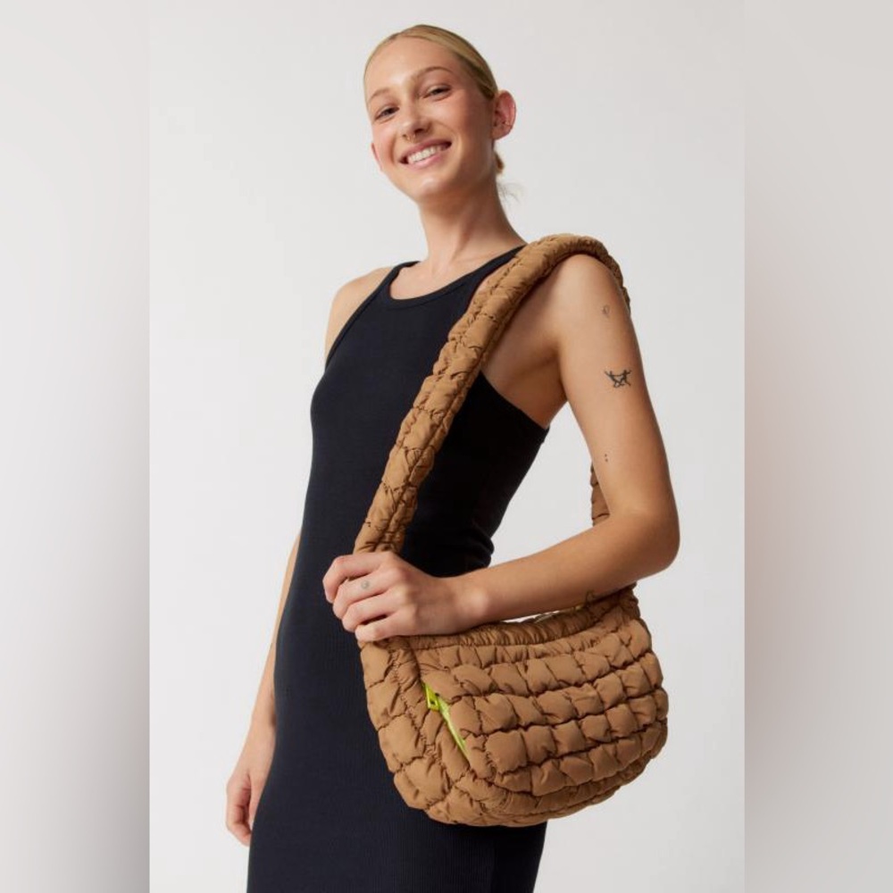 Urban Outfitters Max Pucker Quilted Crossbody Bag